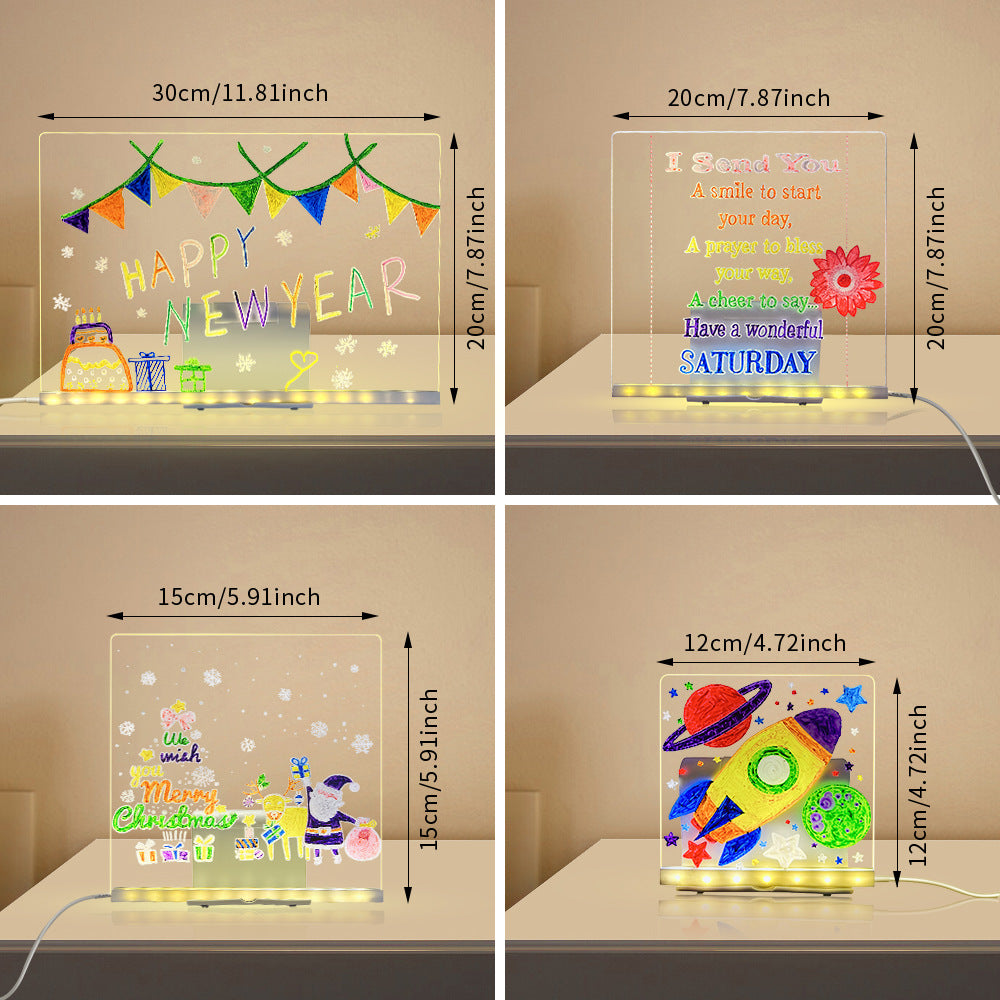 GlowCanvas LED Drawing Board
