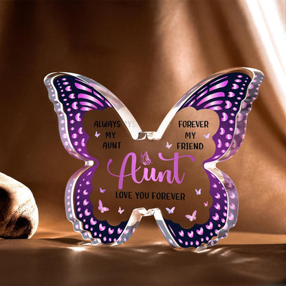 Butterfly-Shaped Acrylic Keepsake