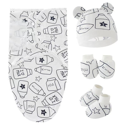 100% Cotton Newborn Cocoon Sleeping Bag – Soft, Safe & Versatile
