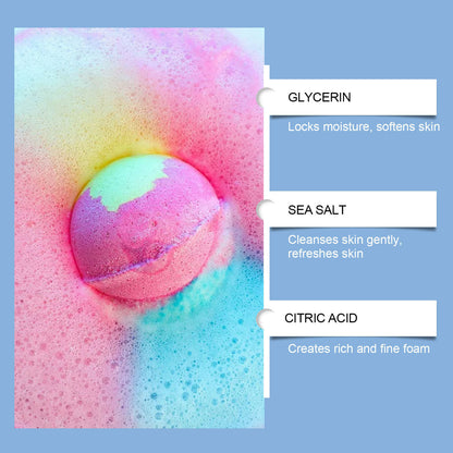 OceanSplash Kids Bath Bomb Set