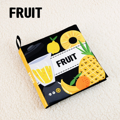 High-Contrast Baby Cloth Book – Sensory & Visual Development Toy