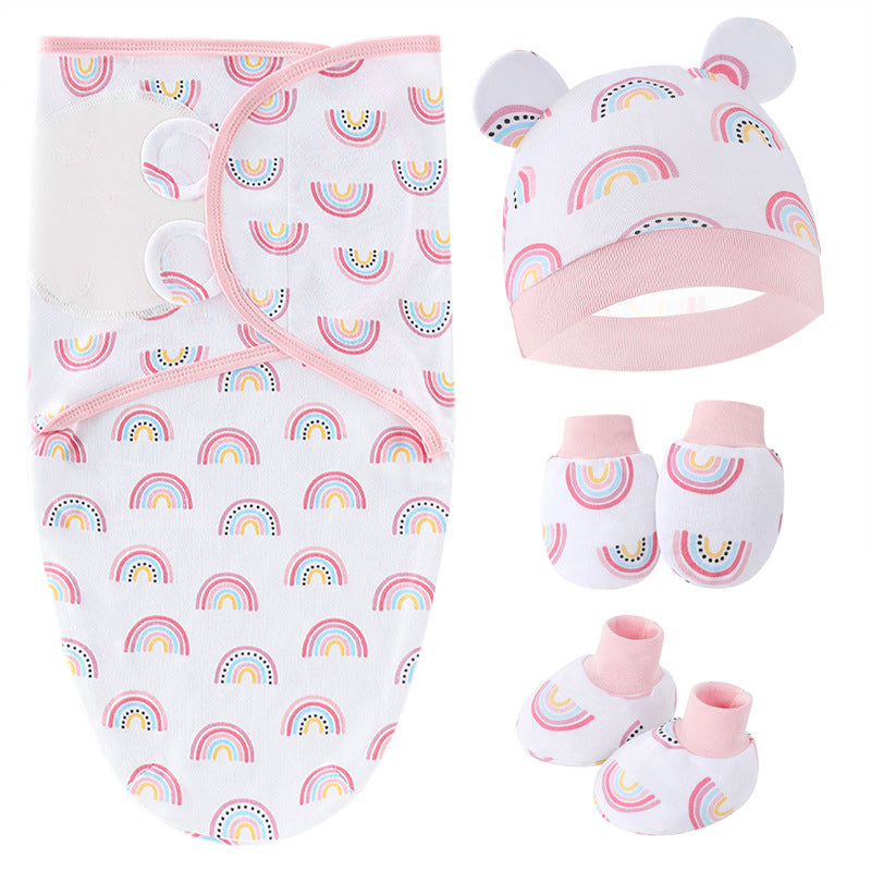 100% Cotton Newborn Cocoon Sleeping Bag – Soft, Safe & Versatile