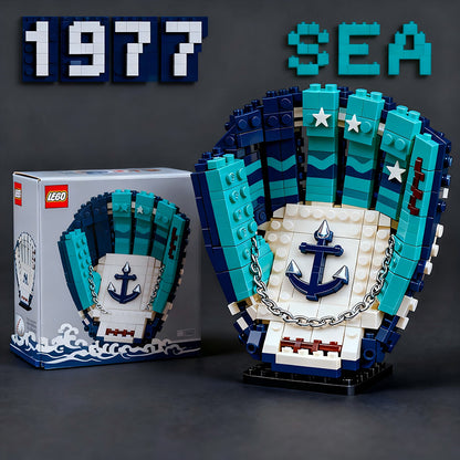 All-Star Baseball Stadium Building Block Set (800+ Pieces)