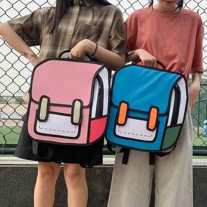 ComicPop 3D School Bag