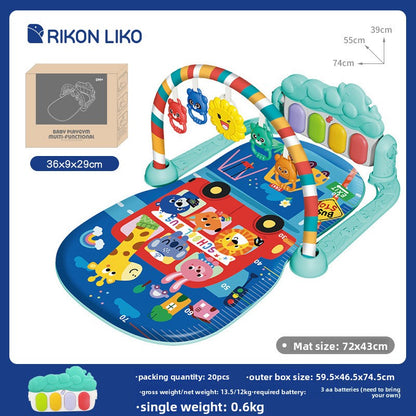 3-in-1 Baby Activity Play Gym & Kick Piano Mat