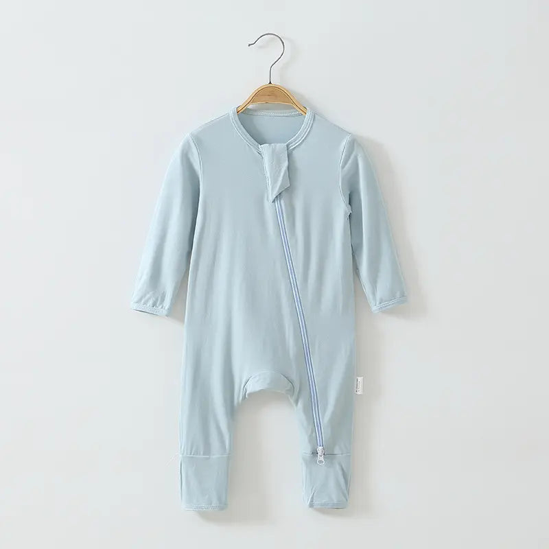 PureBamboo Baby Long Sleeve Romper – Ultra-Soft Breathable Comfort