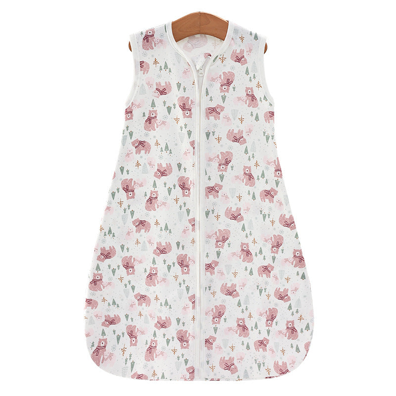 BreezeNest Summer Cotton Baby Sleep Sack