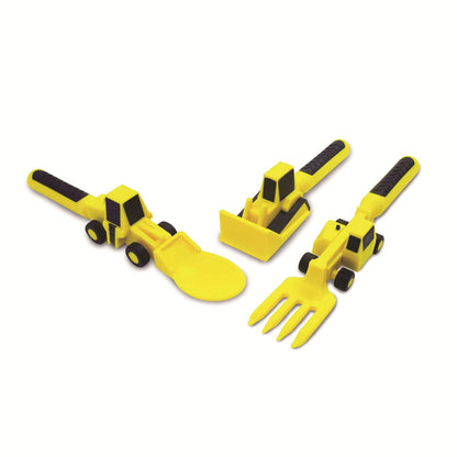 Construction Vehicle-Themed Tableware Set