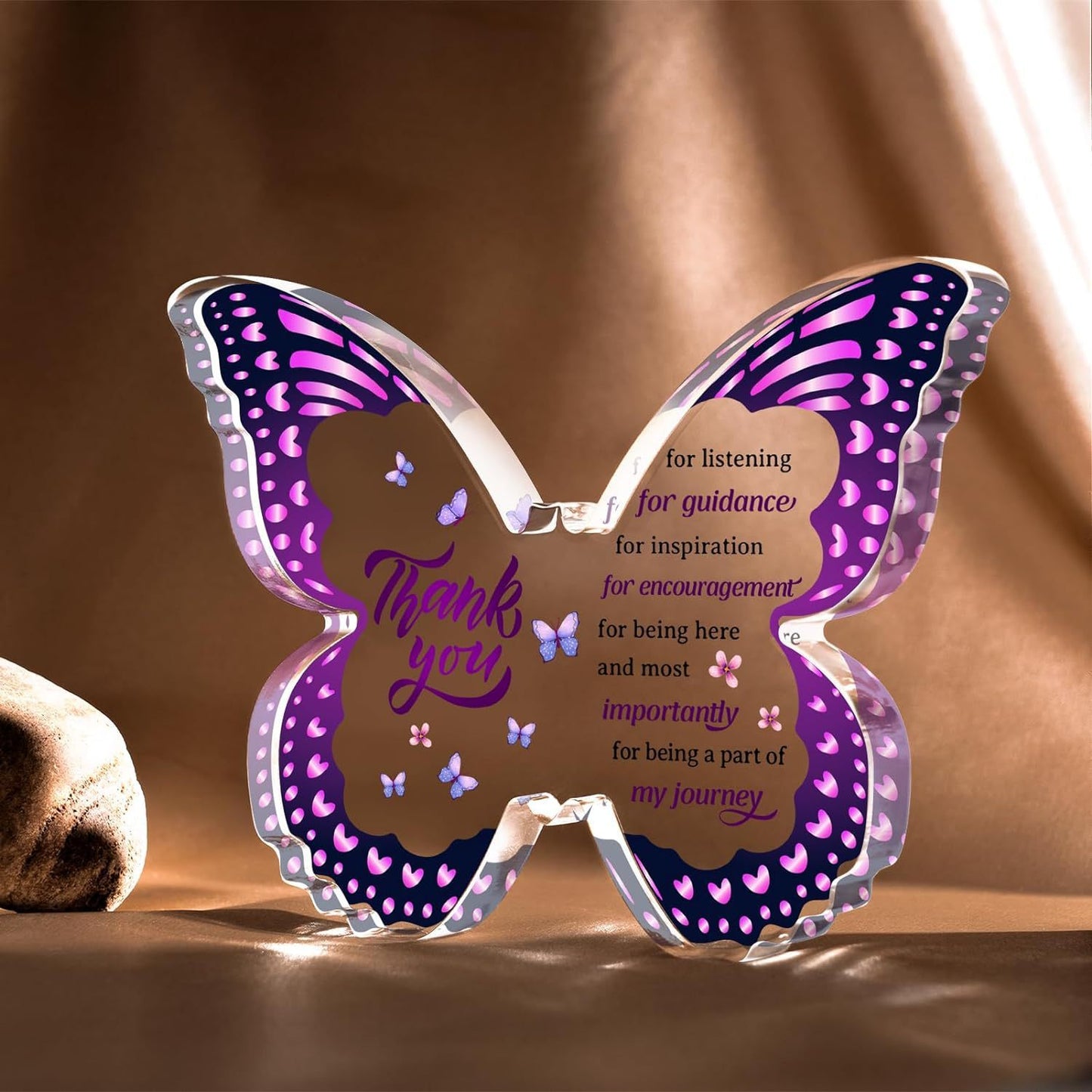 Butterfly-Shaped Acrylic Keepsake