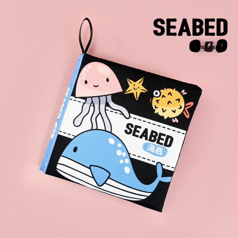 High-Contrast Baby Cloth Book – Sensory & Visual Development Toy