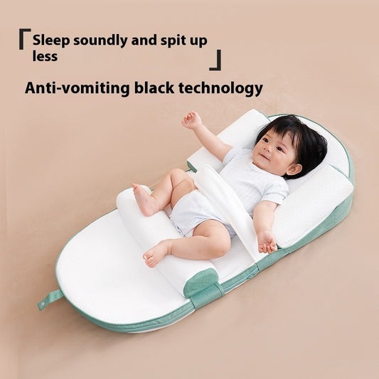 Baby Anti-Spill Feeding & Spine Support Cushion