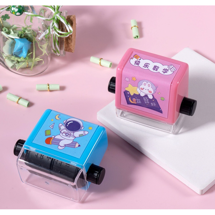 Roll & Learn Math Stamp Set