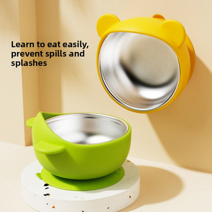BearGrip Silicone Baby Bowl