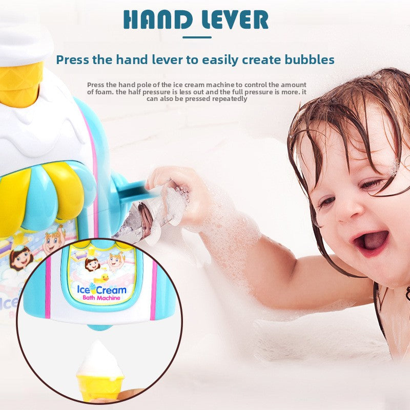 🍦 Ice Cream Bubble Machine – Endless Summer Fun for Little Ones