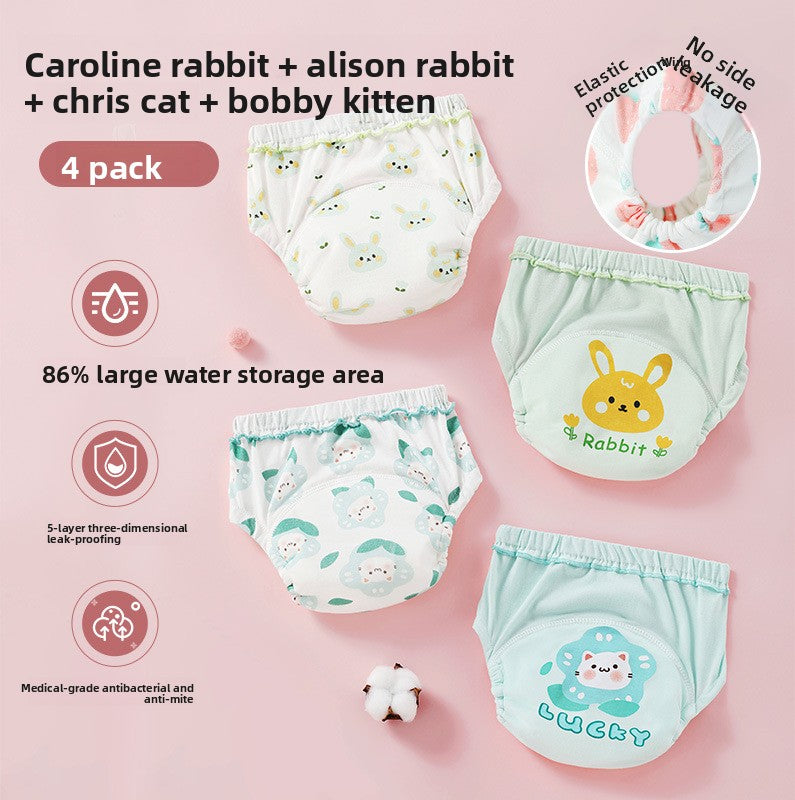 Underwear-style potty training pants