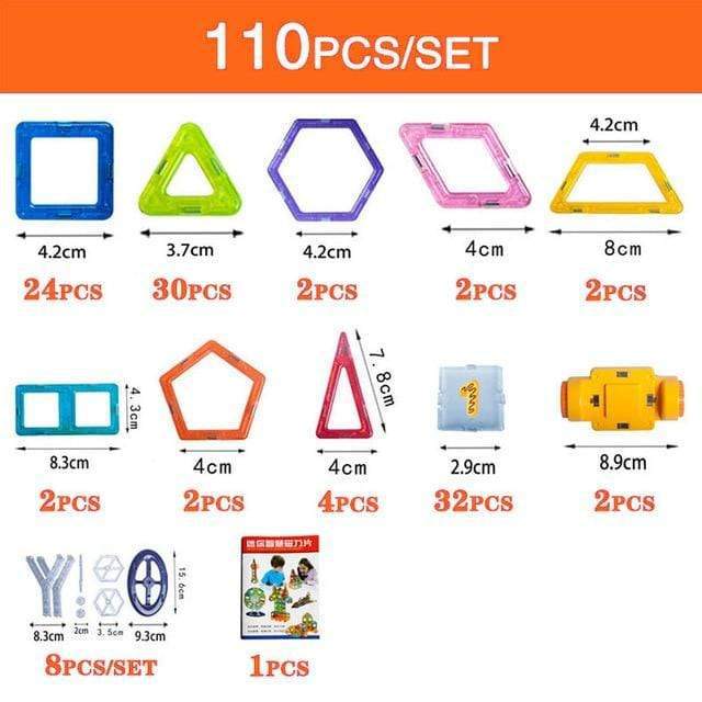Build & Imagine Magnetic Block Set