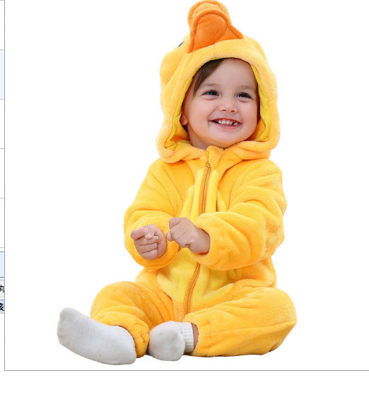 Cozy Cub Hooded Romper