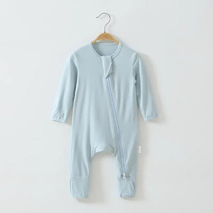 PureBamboo Baby Long Sleeve Romper – Ultra-Soft Breathable Comfort