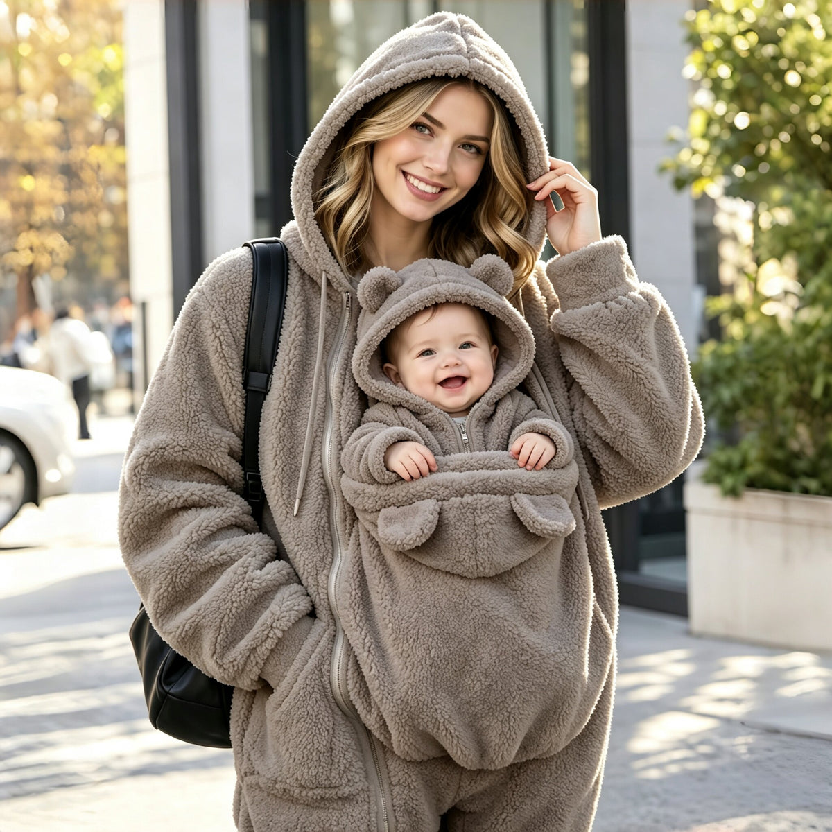 CuddleClose Fleece Hoodie