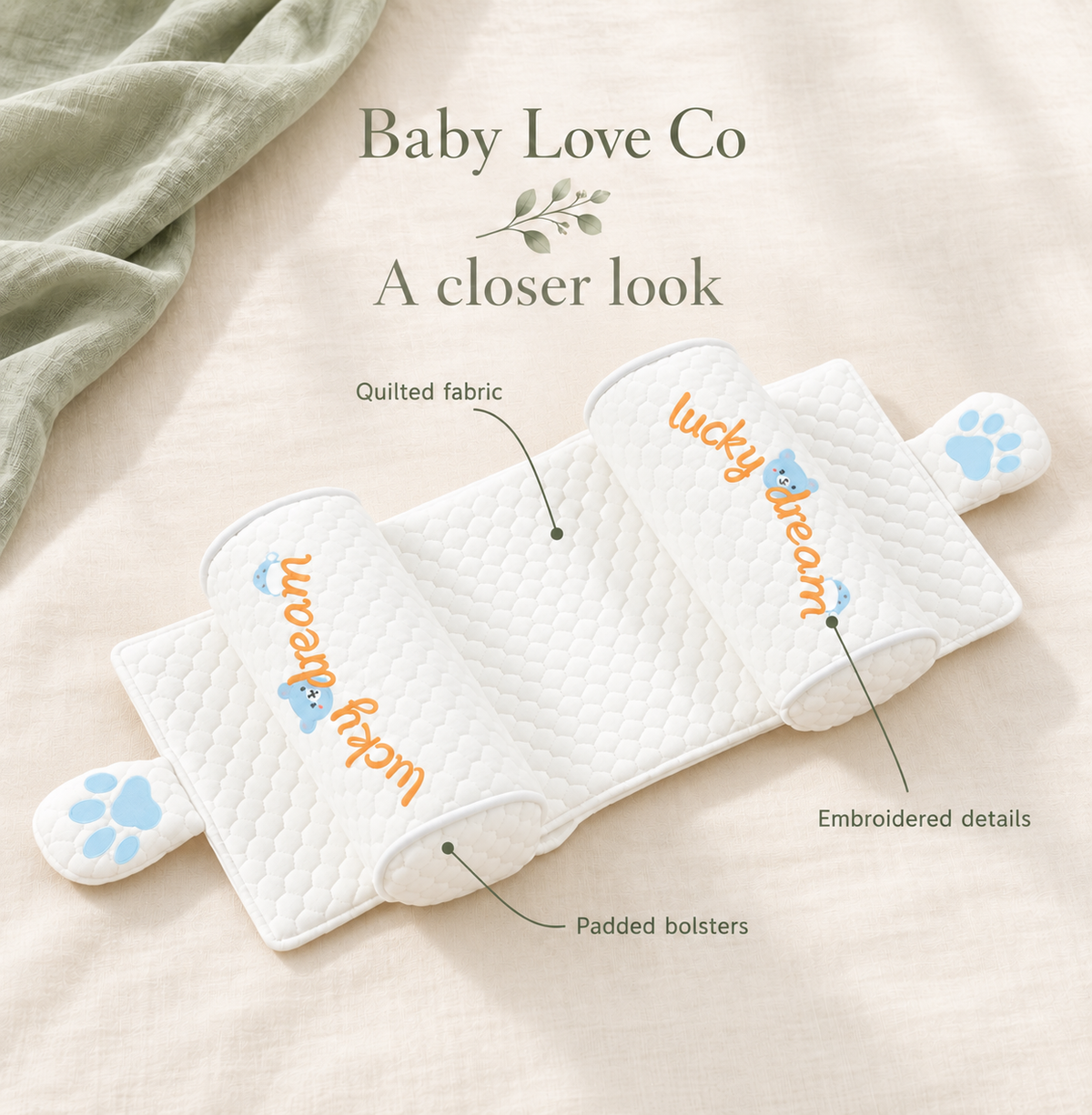 Infant Head Shaping Pillow for Newborns