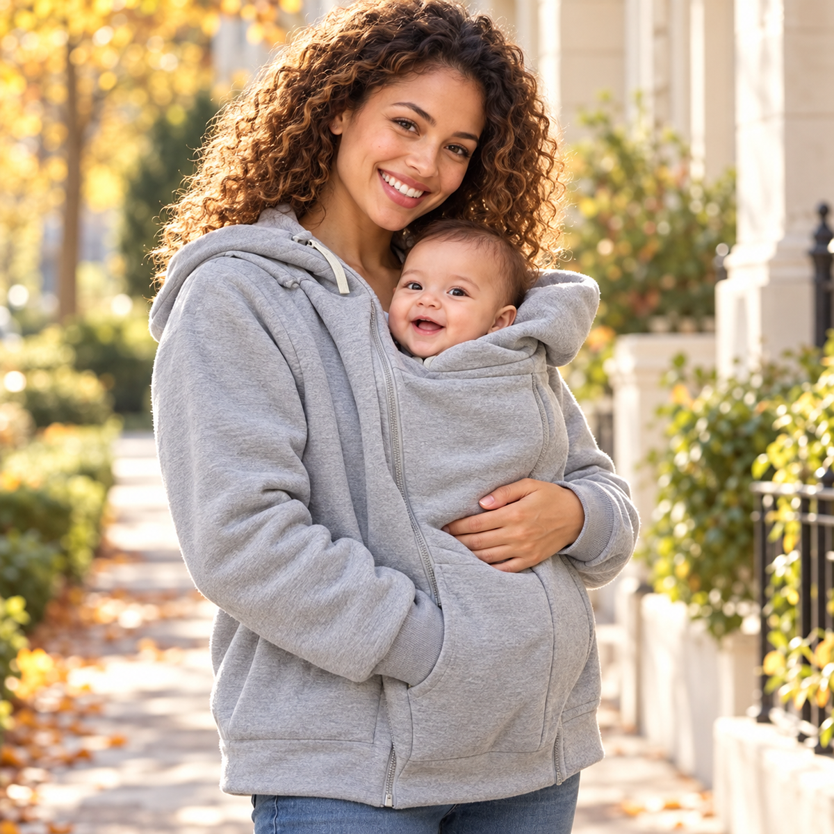 CuddleClose Fleece Hoodie