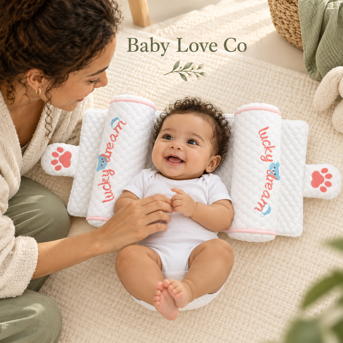 Infant Head Shaping Pillow for Newborns
