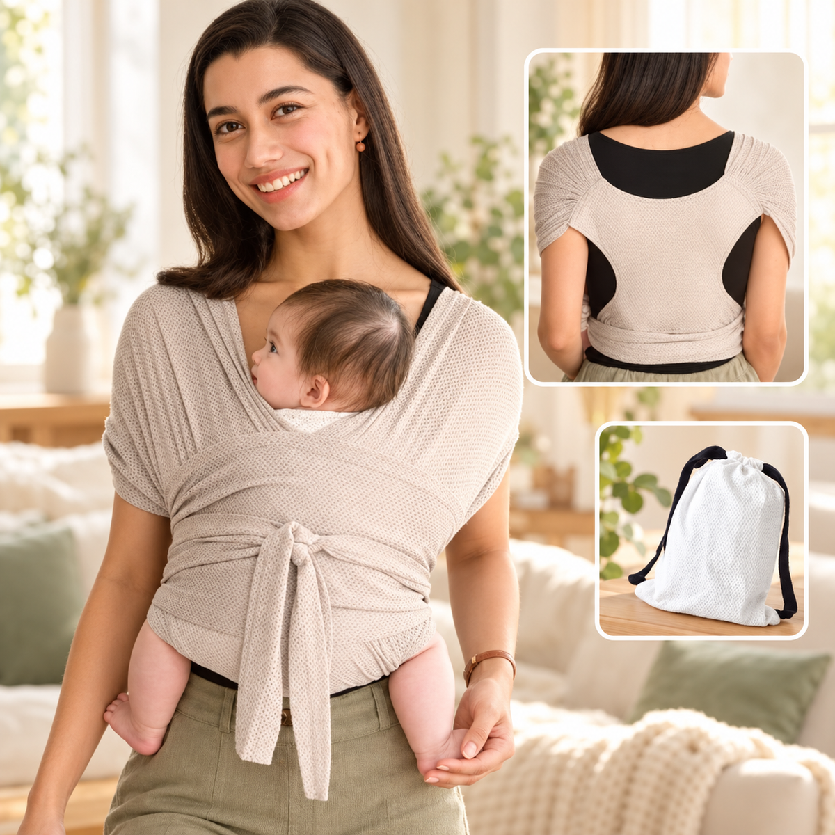 Ergonomic Baby Carrier Sling