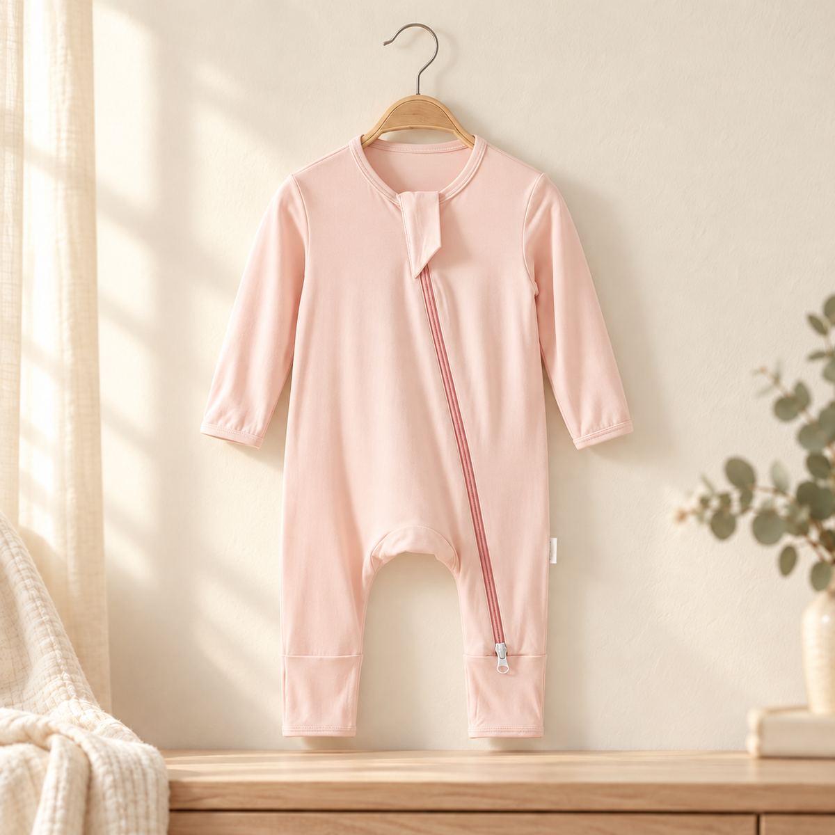 BambooHug Baby Zip Romper