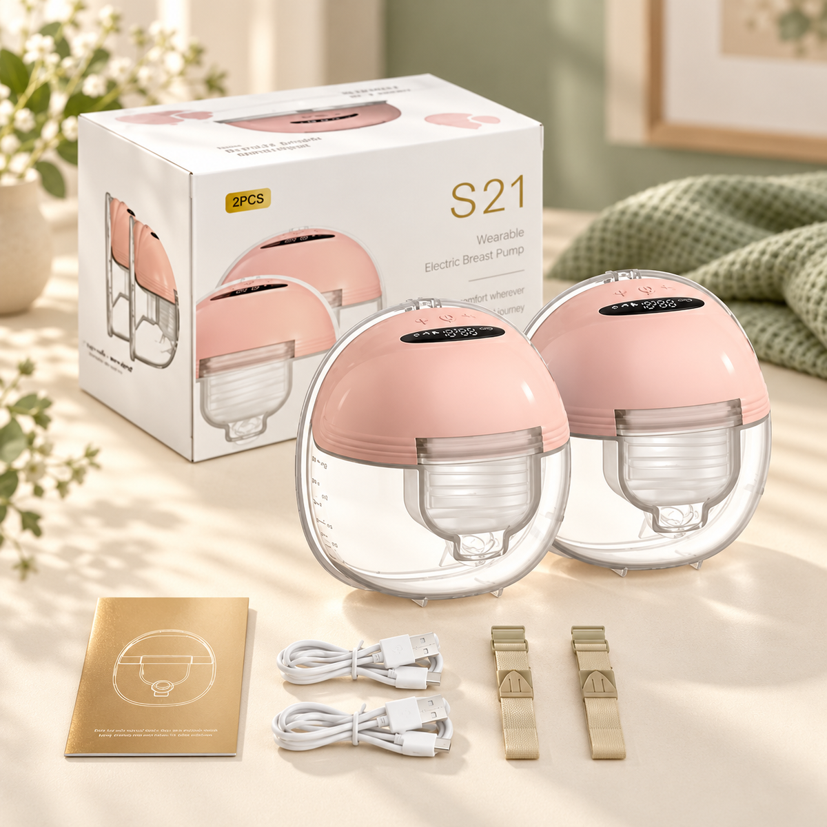 LunaFlow Wearable Breast Pump