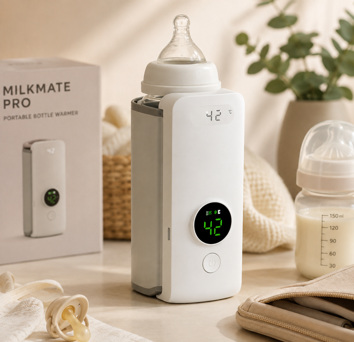 MilkMate Pro Portable Bottle Warmer