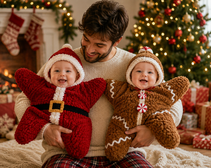 Little Star Christmas Baby Romper