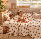 SnuggleBear Cotton Baby Quilt