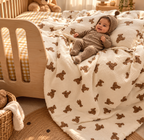 SnuggleBear Cotton Baby Quilt