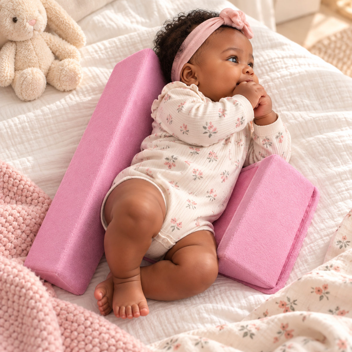 SnuggleNest Baby Comfort Support Pillow