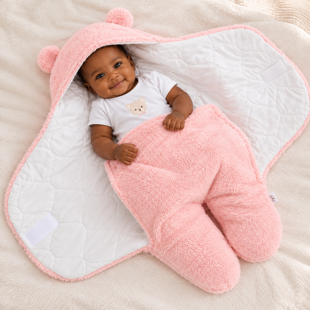 CloudHug Teddy Swaddle Sleep Sack