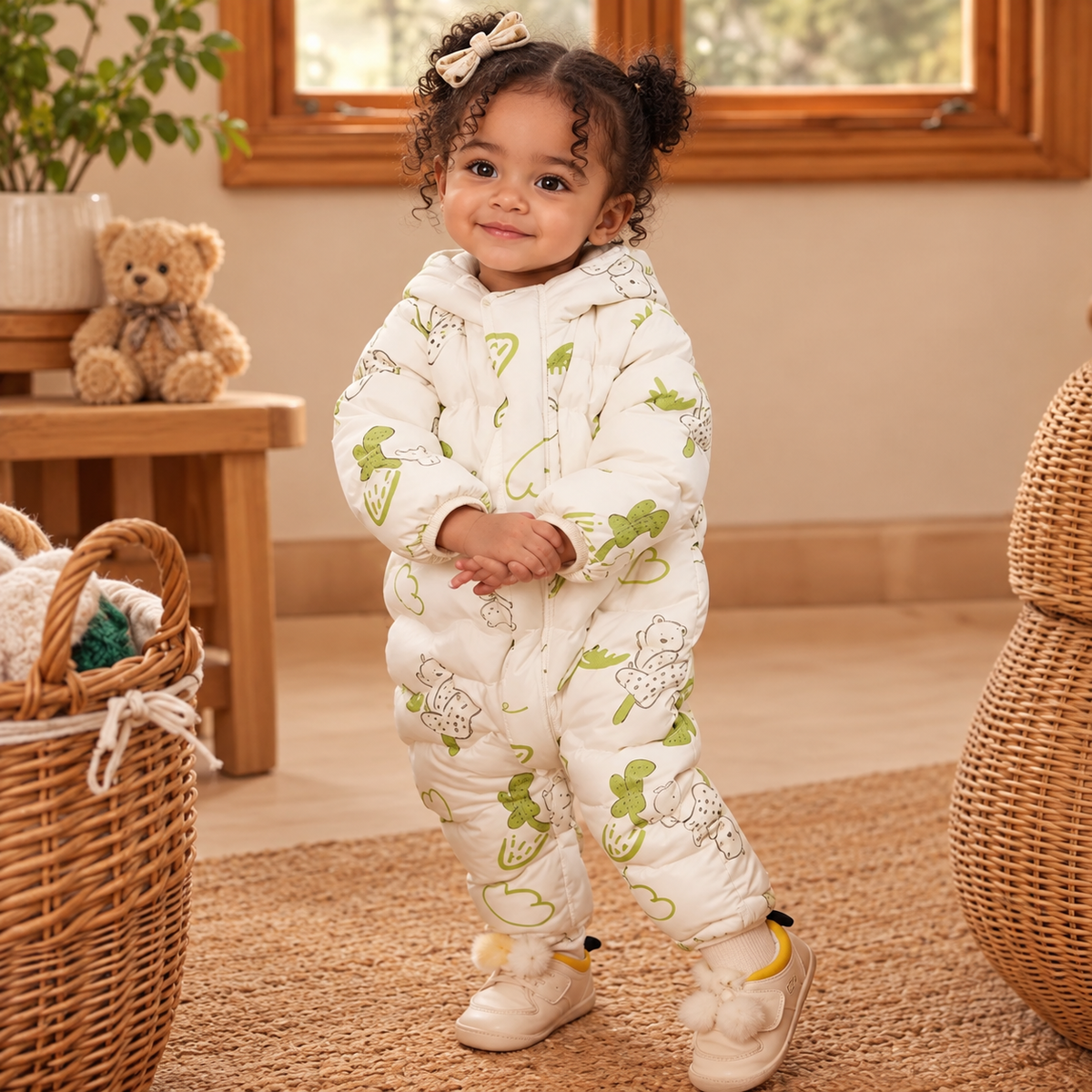 CloudNest Baby Down Snowsuit