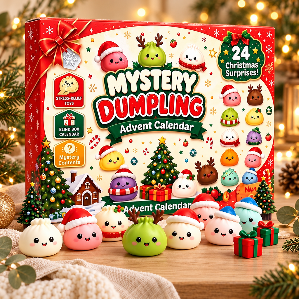 JollySquish Christmas Sensory Toy Set
