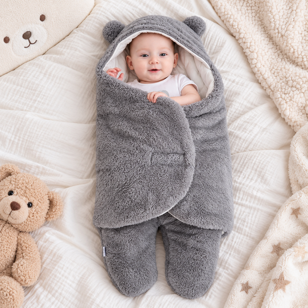 CloudHug Teddy Swaddle Sleep Sack