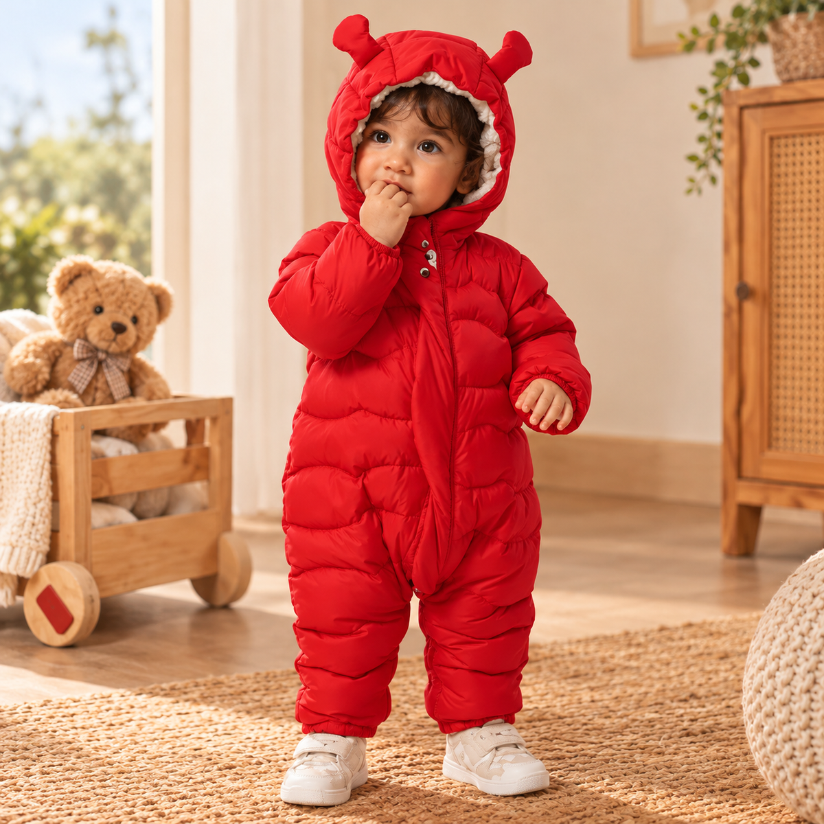 CloudNest Baby Down Snowsuit