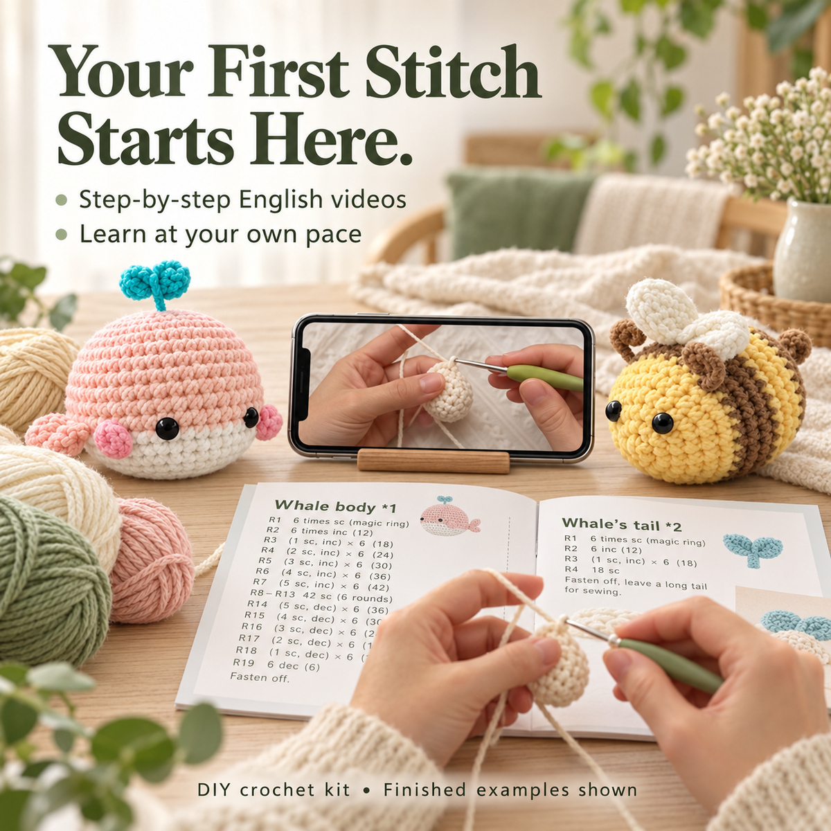 CozyCritters Crochet Kit