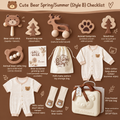 Little Luxe Organic Cotton Baby Gift Set