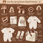 Little Luxe Organic Cotton Baby Gift Set