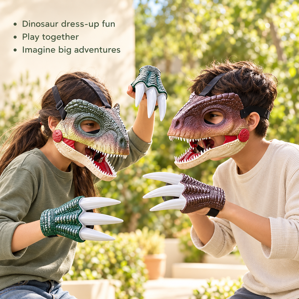 RaptorRoar Interactive Dinosaur Mask