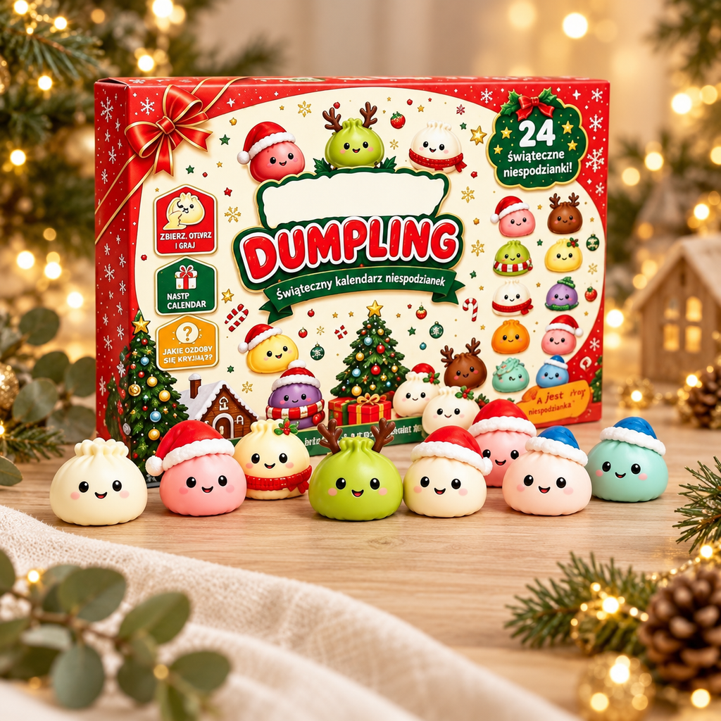 JollySquish Christmas Sensory Toy Set
