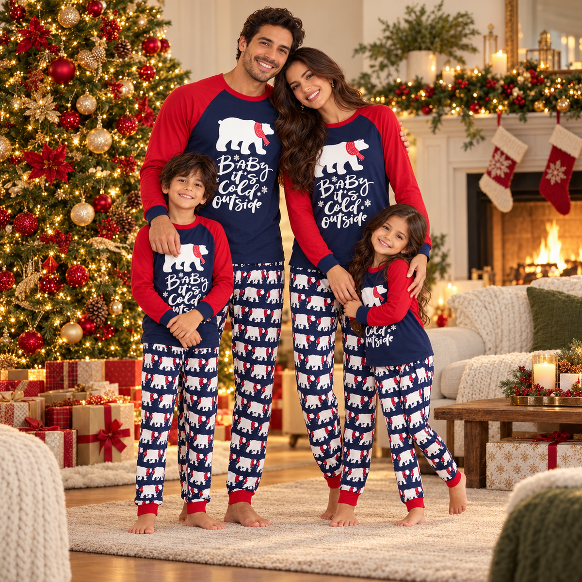 Baby It’s Cold Outside Matching Family Outfit