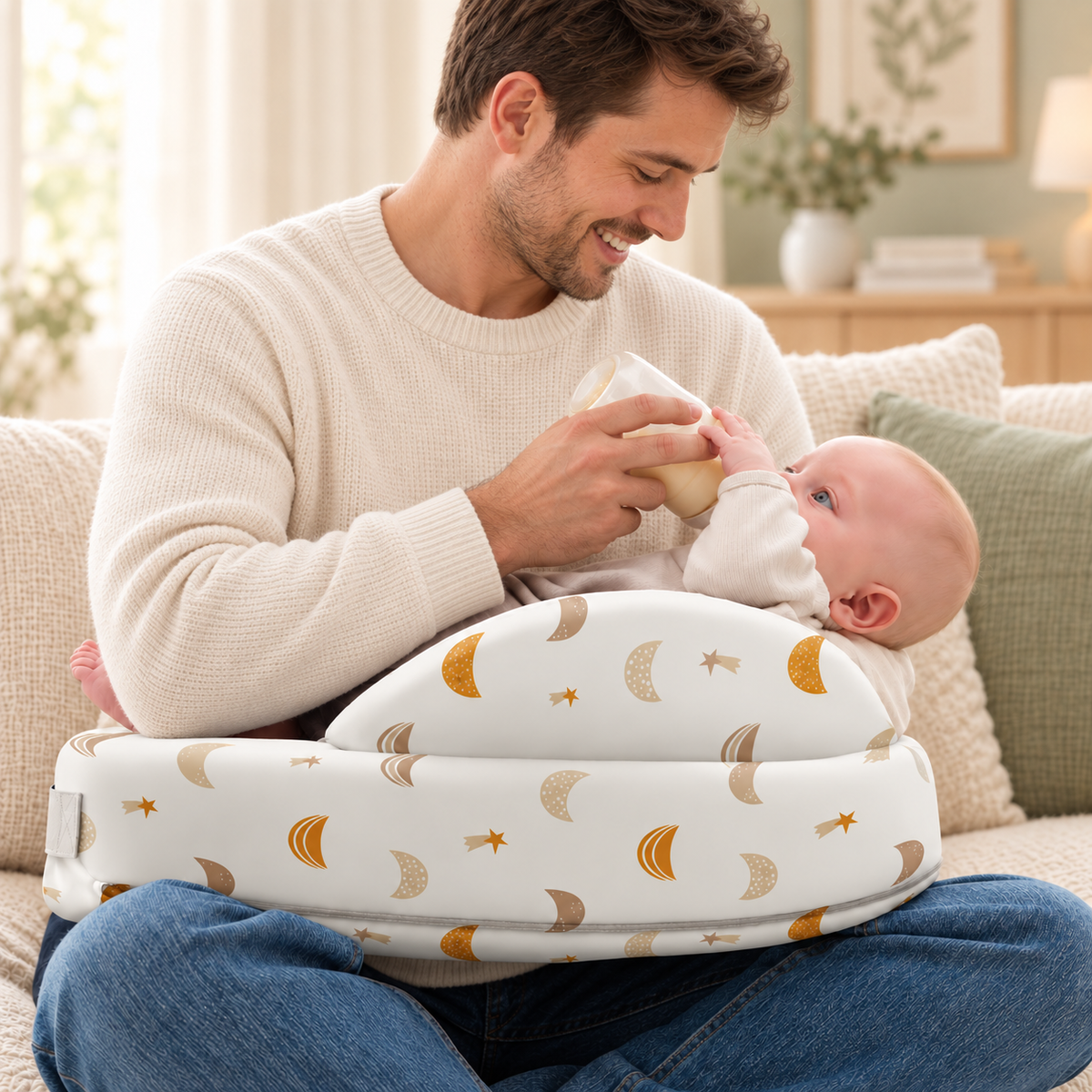 ComfortNest 6-in-1 Nursing Pillow