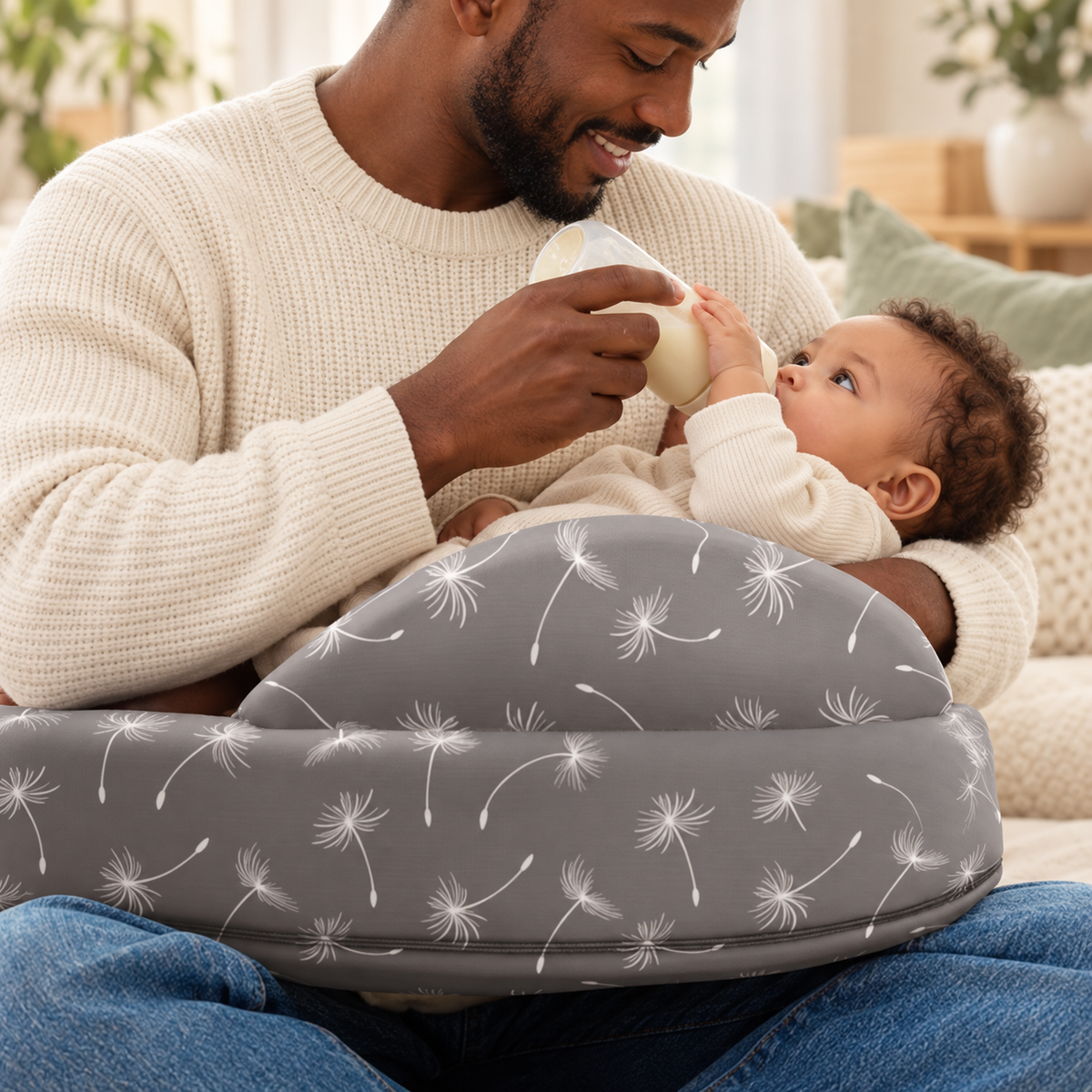 ComfortNest 6-in-1 Nursing Pillow
