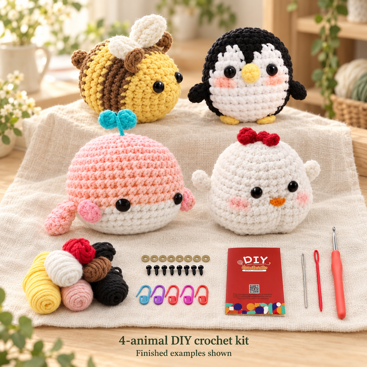 CozyCritters Crochet Kit