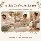 MamaRest Memory Foam Knee Pillow