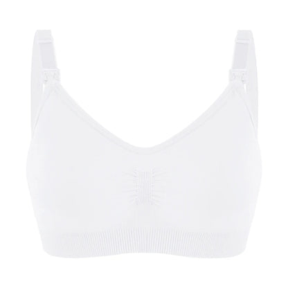 Plus Size Nursing Bra –Seamless Push-Up Maternity Bra for Breastfeeding